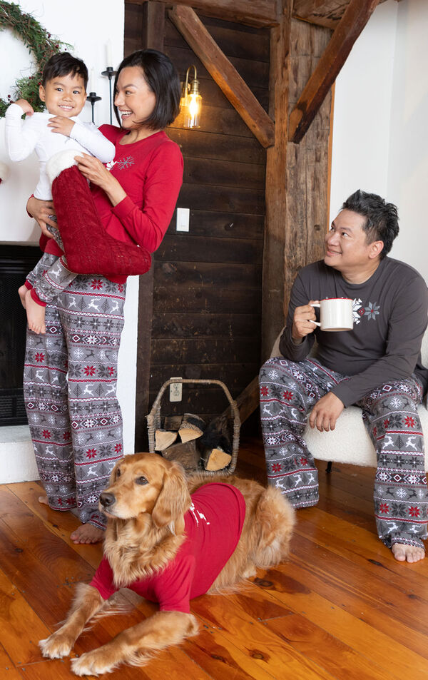Nordic Matching Family Pajamas image number 1