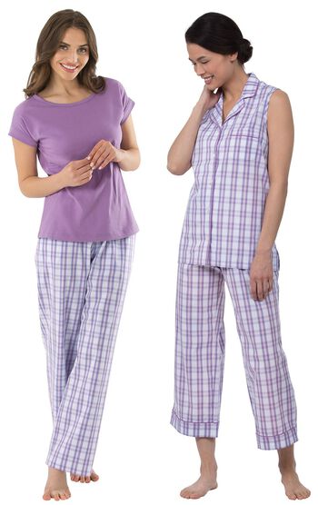 Perfectly Plaid Pajama Gift Set