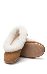 Model wearing Shearling Slippers for Women image number 0