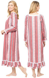 Martha Flannel Nightgown image number 1