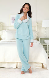 Super Soft Cowl-Neck Pajamas image number 4