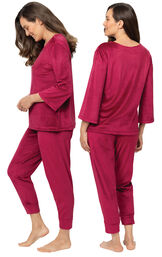 Tempting Touch Pullover Jogger Pajamas image number 4
