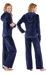 Tempting Touch Pajamas - Midnight Blue image number 2
