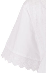 Model wearing Helena Nightgown in White for Women image number 8