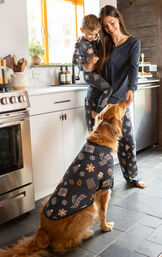 Sweet Comforts Button-Front Pet & Owner Pajamas image number 1