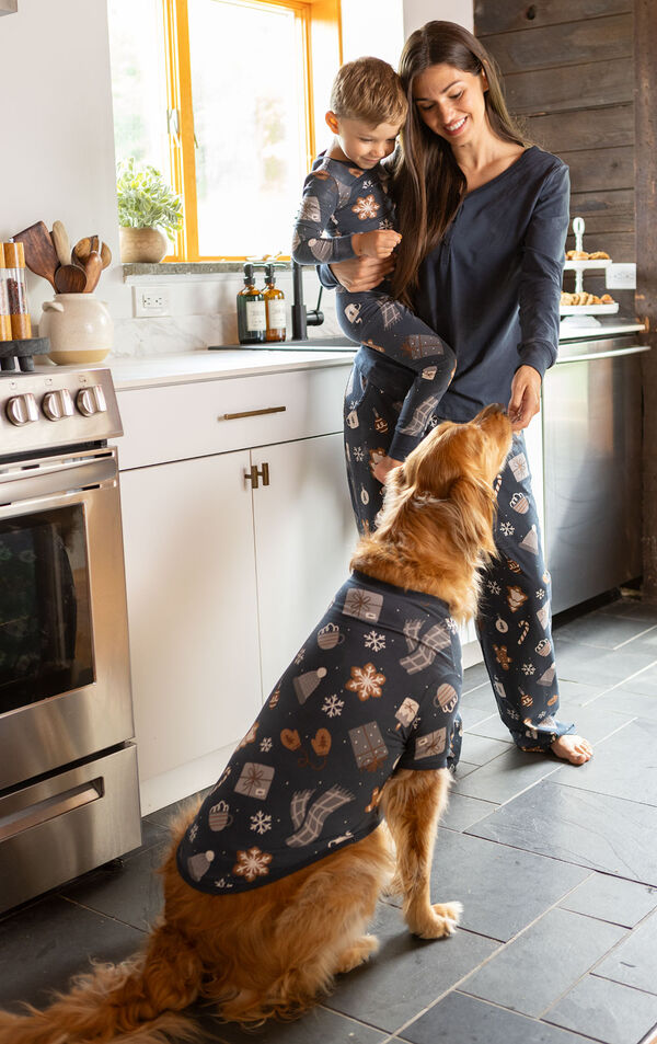 Sweet Comforts Button-Front Pet & Owner Pajamas