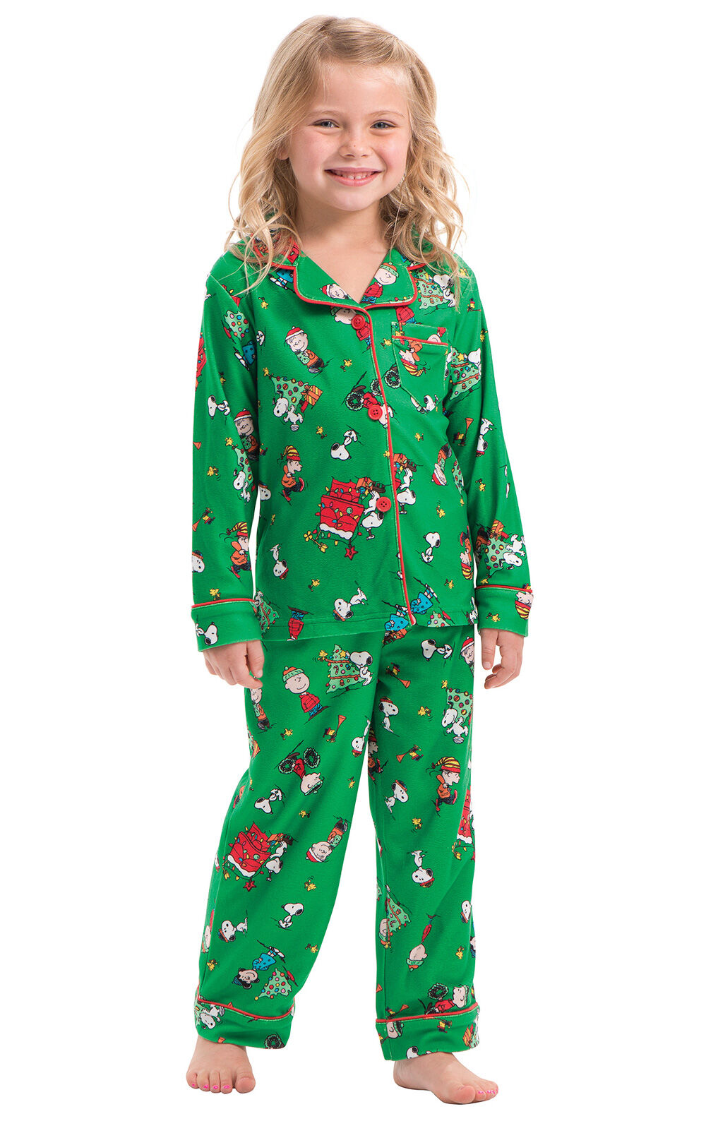 PEANUTS TODDLER UNISEX CHRISTMAS PJs NWT 889799880631 SIZE 3T PEANUTS GANG 