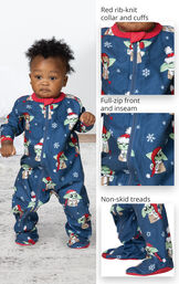 Baby Yoda Infant Pajamas by Munki Munki&reg; image number 3