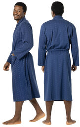 Men's Jersey Long Robe image number 1
