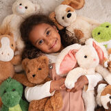 15" Buddy Bunny - grouped image with Bear, Bunny, Giraffe and Frog and model image number 5