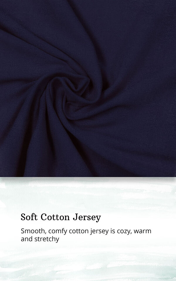 Soft Cotton Jersey - smooth comfy cotton jersey is cozy, warm and stretchy image number 4