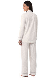 Classic Polka-Dot Boyfriend Pajamas image number 1