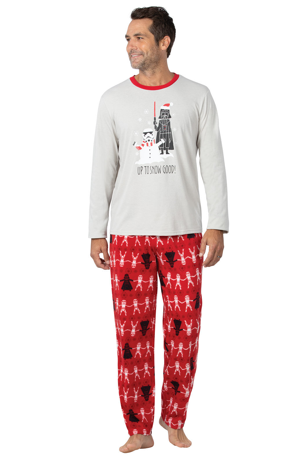 Homme Star Wars Revers Pantalon de détente pyjama Pyjama bottoms Nightwear personnage Cadeau 