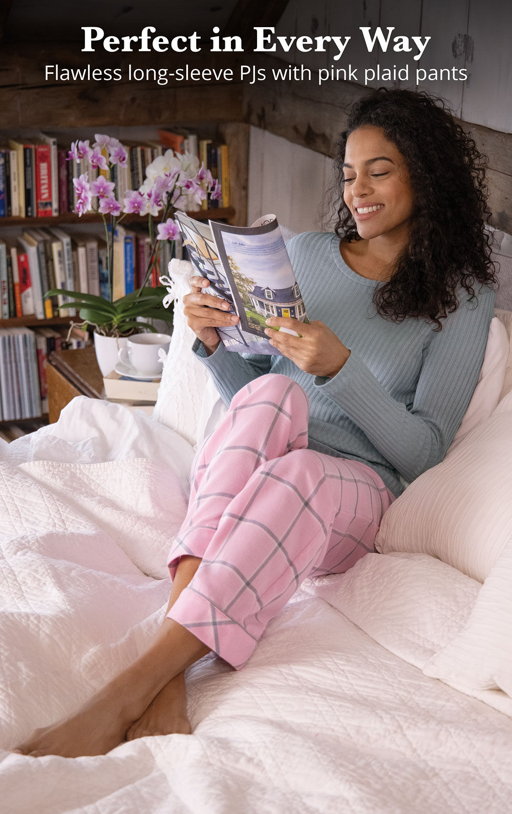 World's Softest Flannel Pajama Set - Pink XLG