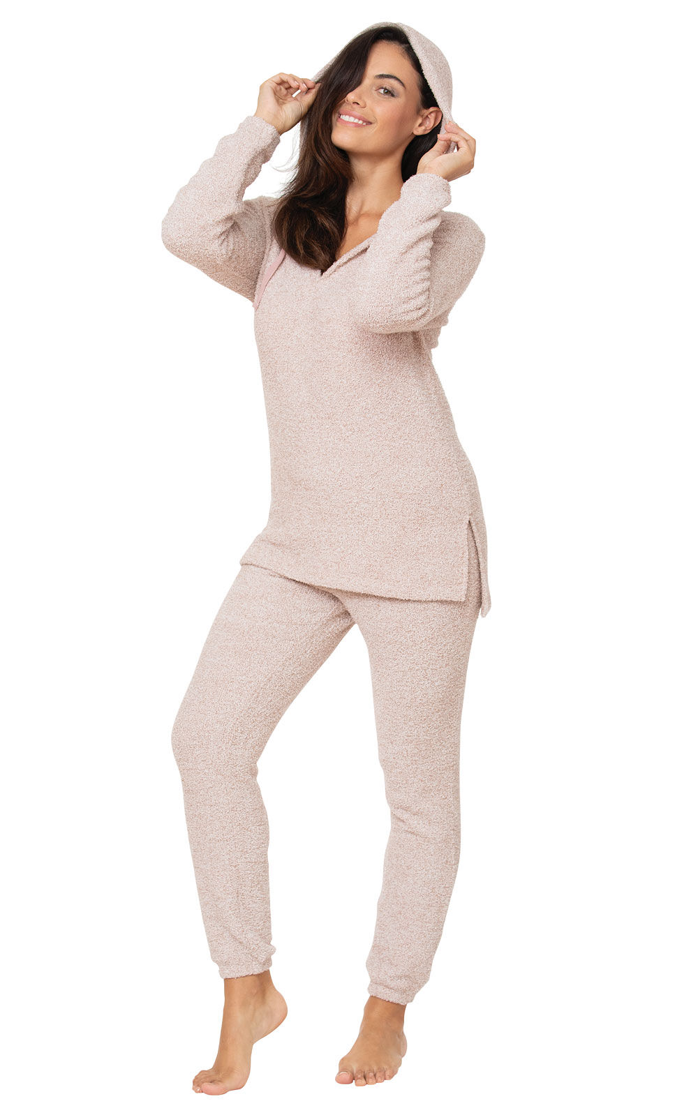 Cozy Escape Pajamas - Mauve in Women's Jersey Knit Blends