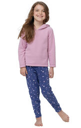 Snuggle Fleece Hoodie Kids Pajamas image number 0