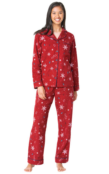 Ruby Nordic Boyfriend Pajamas