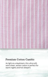 Mauve and White Stripe PJ for Women image number 4
