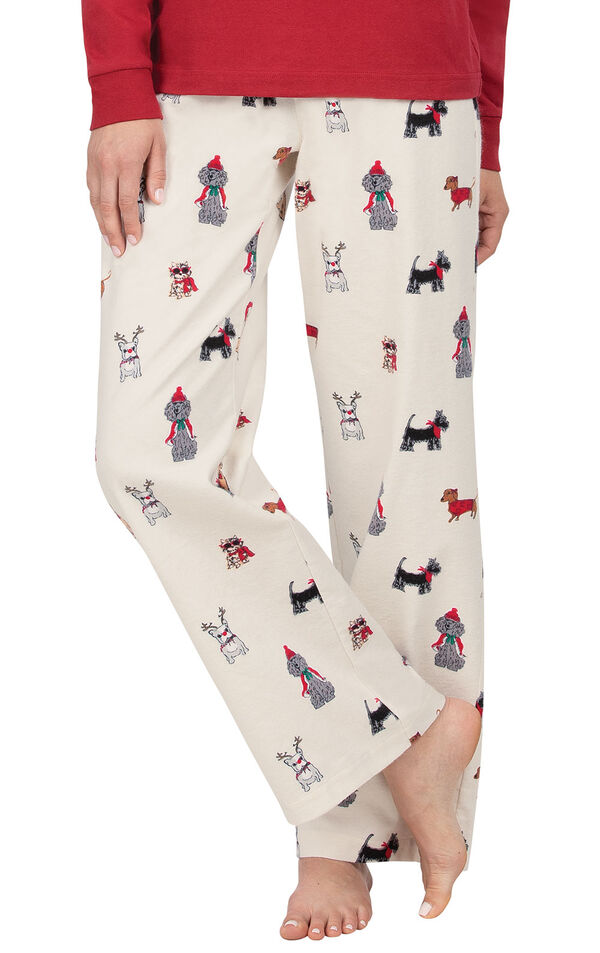 Christmas Dogs Flannel Pant image number 0