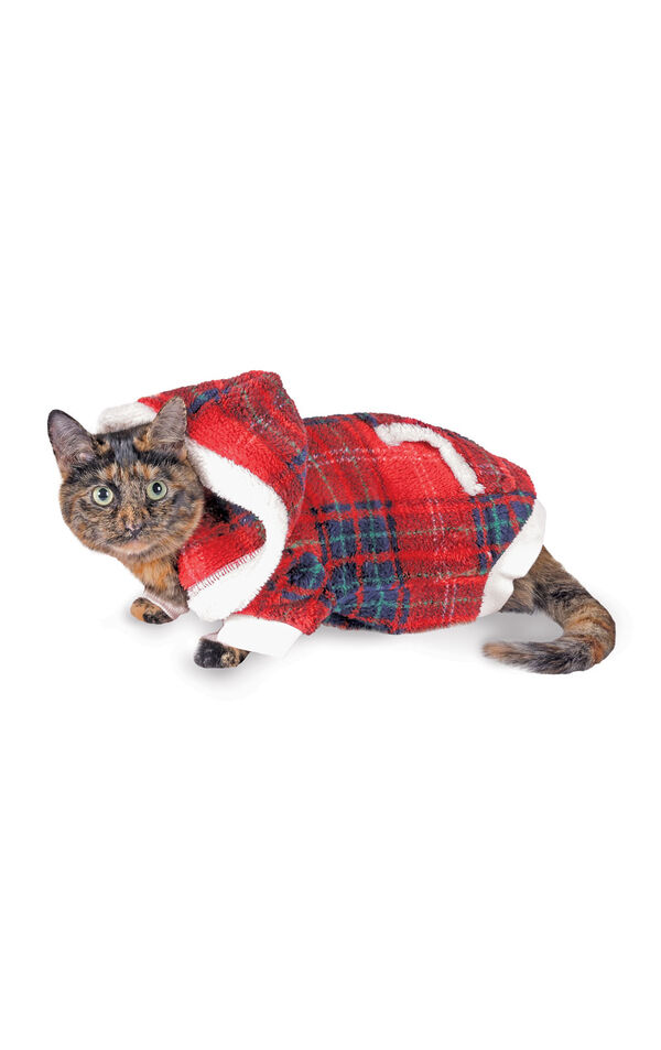 Cozy Holiday Hoodie-Footie Cats Pajamas