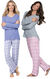 Lavender & Pink Plaid World's Softest Flannel Pullover PJs Gift Set