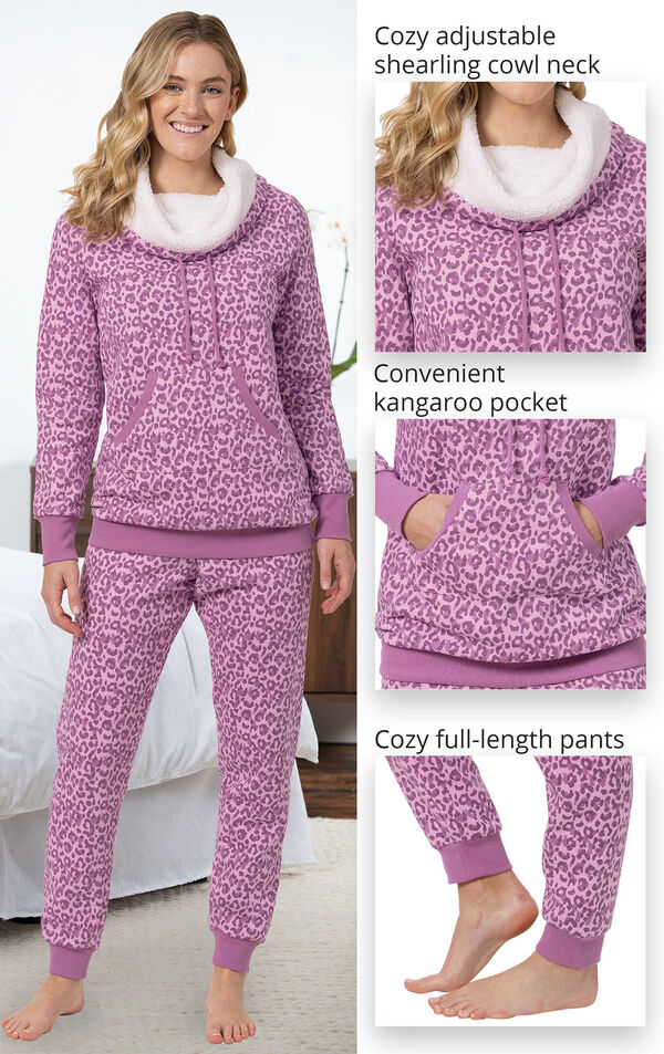 Shearling Rollneck Pajamas image number 3