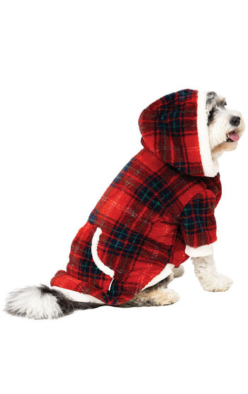 Cozy Holiday Hoodie-Footie Dogs Pajamas
