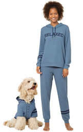 Relaxed & Cuddle Buddy Hoodie Matching Pet & Owner PJs image number 0