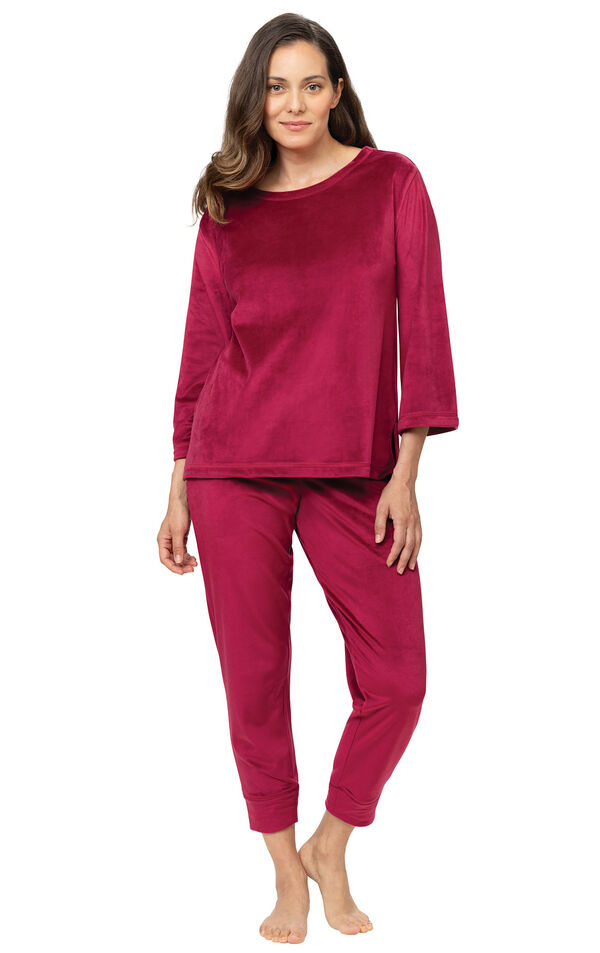 Tempting Touch Pullover Jogger Pajamas image number 0