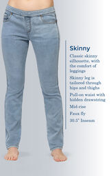 PajamaJeans&reg; Skinny Jeans - Washes image number 2