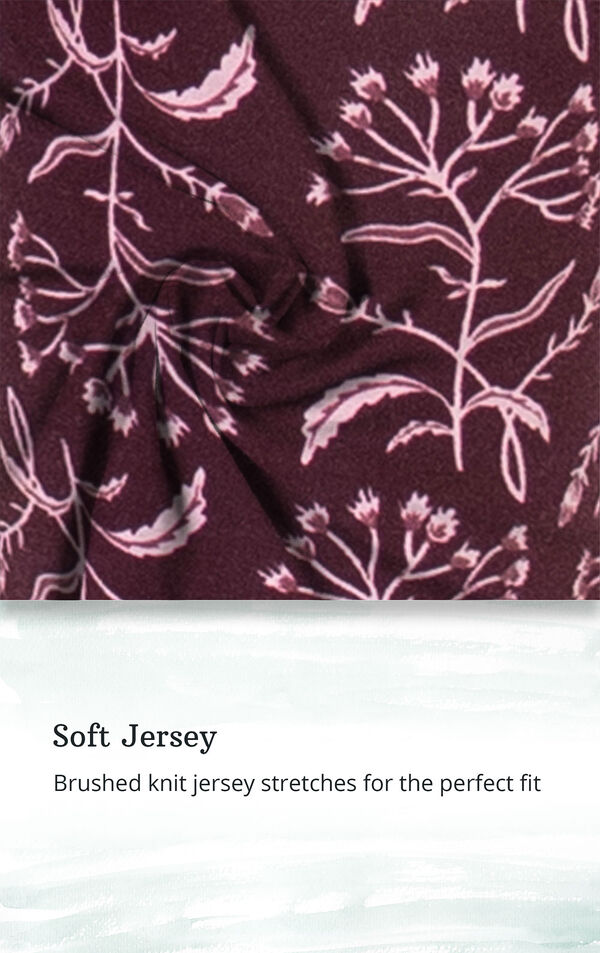 Soft Jersey - Brushed knit jersey stretches for the perfect fit image number 4