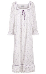 Model wearing Martha Nightgown in Lilac Rose for Women image number 2