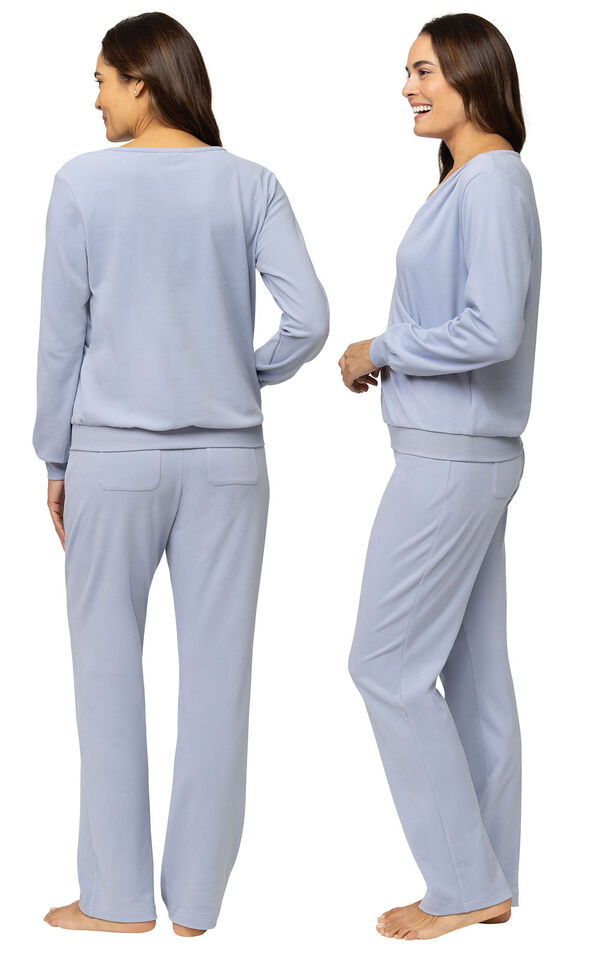 Brushed Fleece Sweater Set Pajamas