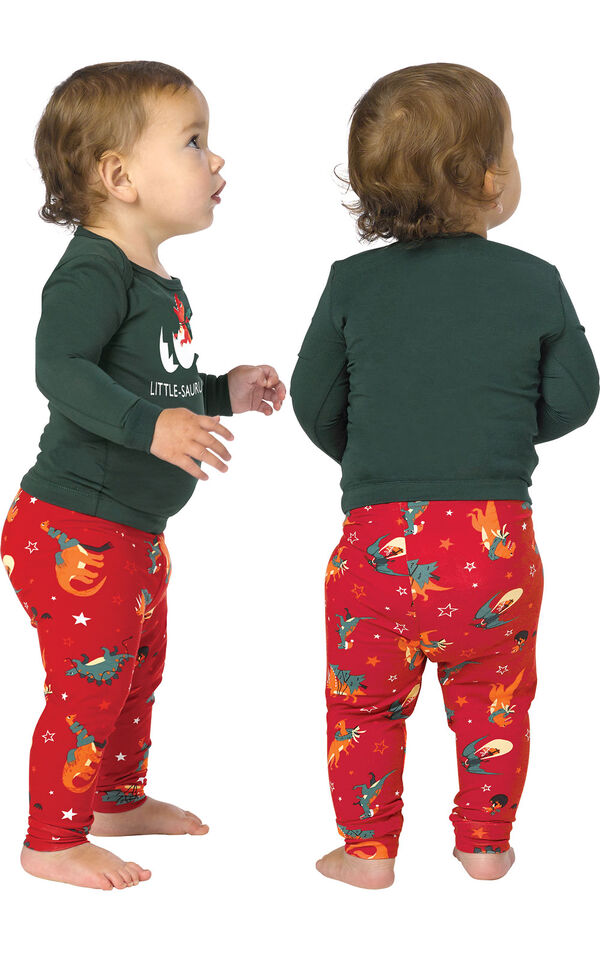 Santasaurus Infant Pajamas