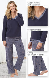 Snuggle Fleece Pajamas image number 3