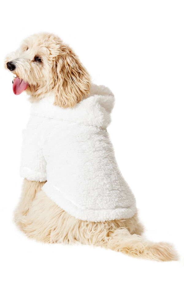 Winter Wonderland Sherpa Hoodie Dog Pajamas image number 1