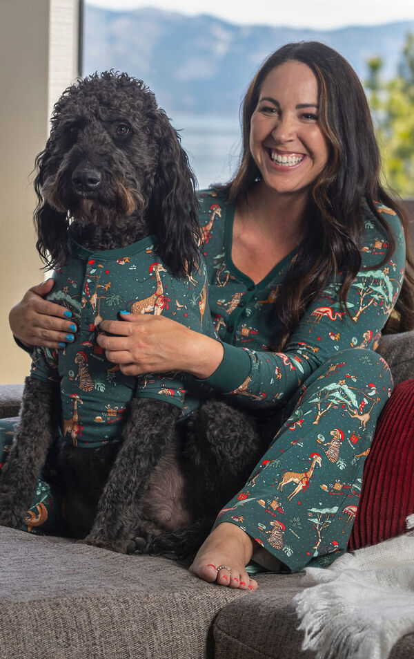 Christmas Safari Pet & Owner Pajamas