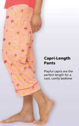 Pocket Tee Capri Pajamas image number 4