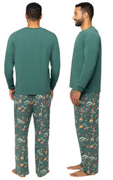 Christmas Safari Mens Pajamas image number 1
