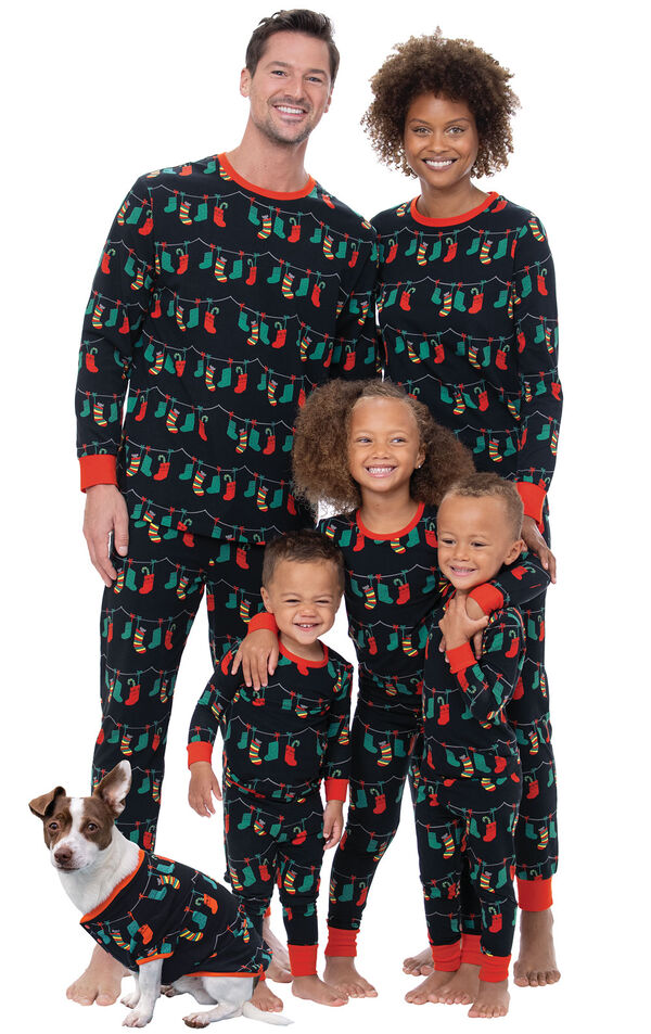 Christmas Stockings Family Pajamas image number 0