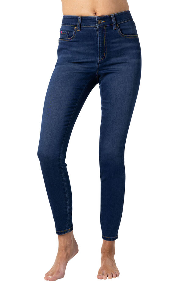 PajamaJeans&reg; - True Skinny Button Fly image number 0