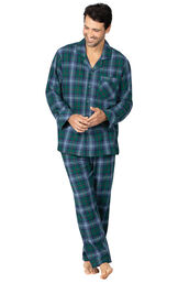 Heritage Plaid Flannel Men's Pajamas image number 0