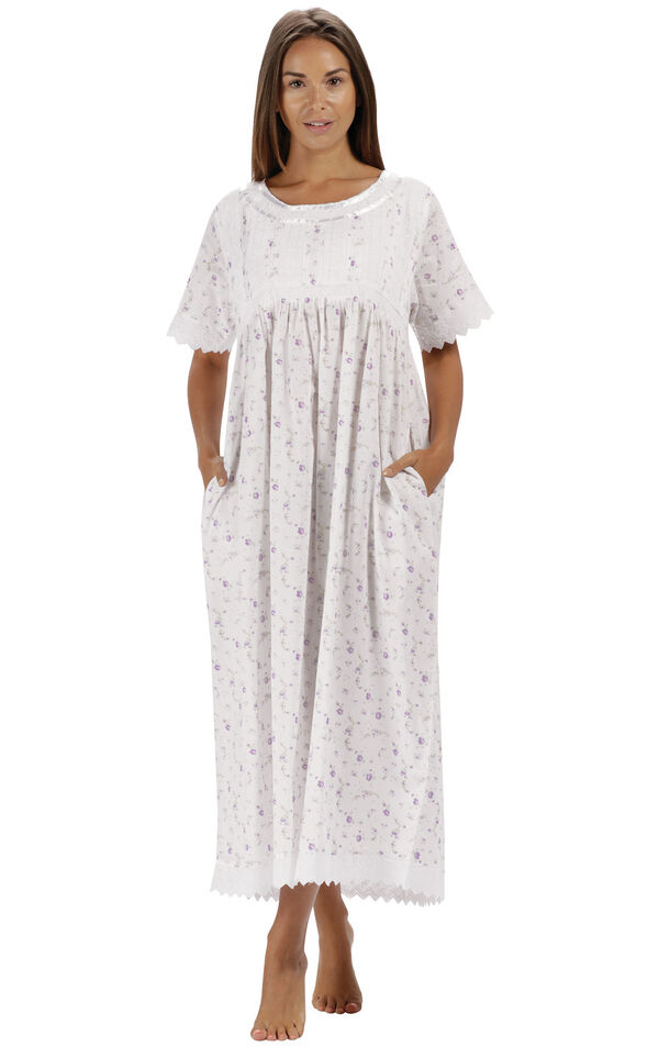 Ladies Nightwear Fun Nightie Cuddle Up Close Night Dress 100% Cotton Pyjamas