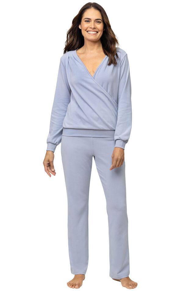 Brushed Fleece Sweater Set Pajamas image number 0