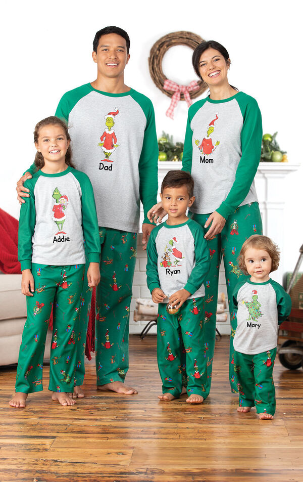 Dr. Seuss' The Grinch&trade; Matching Family Pajamas image number 0