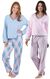 Snuggle Fleece Pink Stripe & Argyle Pajama Gift Set