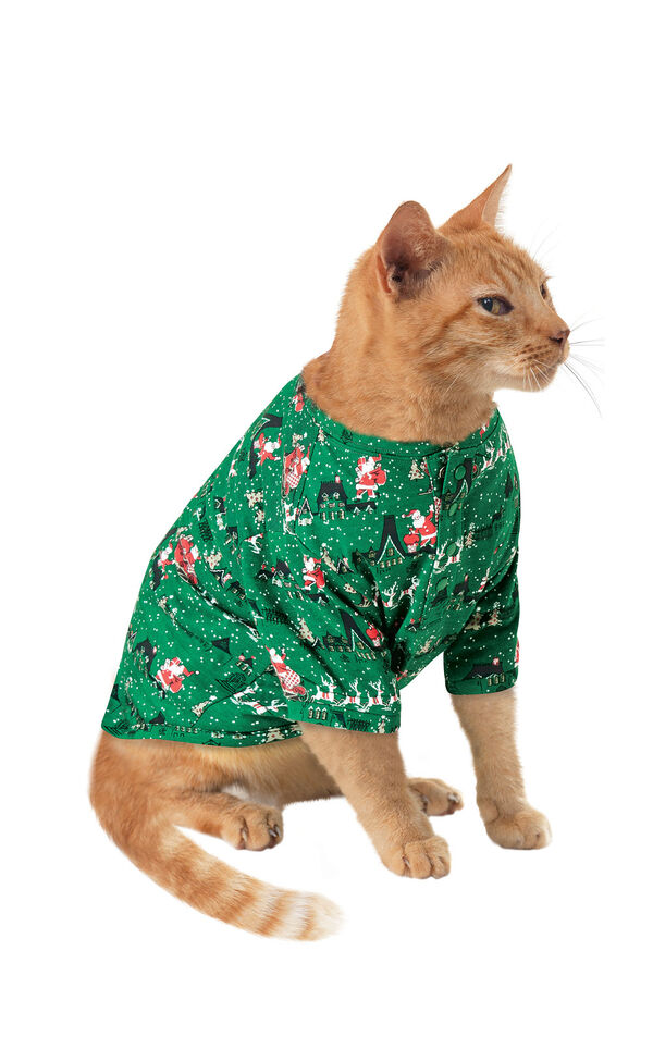 Santa's Sleigh Cat Pajamas image number 0