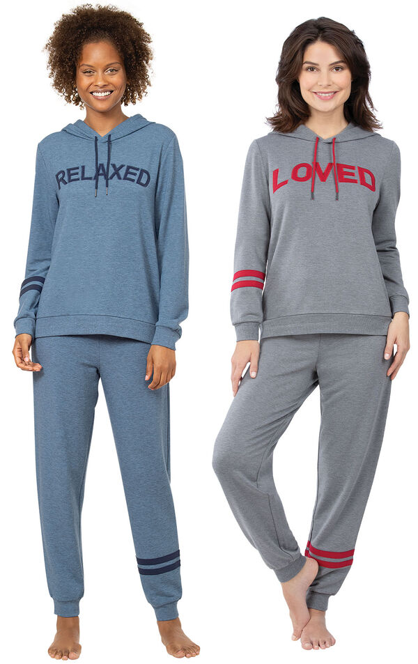 Relaxed & Loved Hoodie Pajama Gift Set