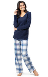 Lightweight Fleece Pullover Pajamas image number 2