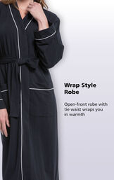 Solid Jersey Robe image number 3